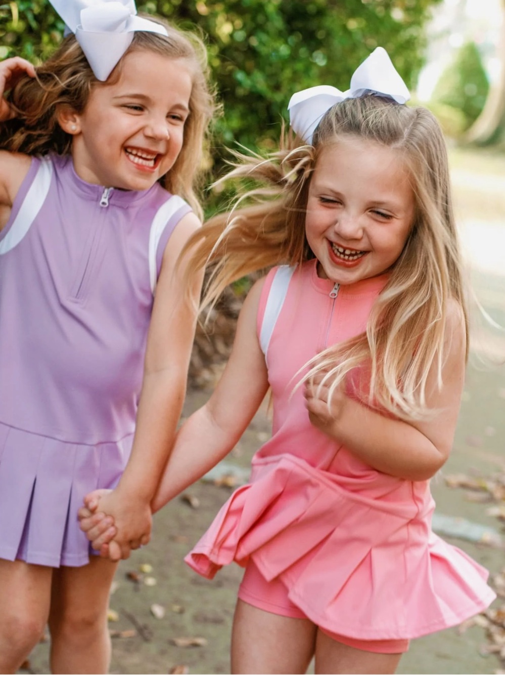 Cecil and Lou Pink Lycra Tennis Dress